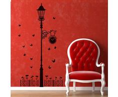 Anmain Lampione Stickers Muro Romantico Adesivi Murali Semplice Adesivo Per Pareti Moderno Wall Stickers Hobby Creativi Diy Murales Da Parete Decorazioni Parete Finestre