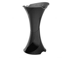 Bama Posacenere A Colonna da Terra Smoking Nero con Setaccio E Sabbia, Unica