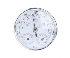 unknow Stazione meteorologica domestica 3 in 1 Barometro/termometro/igrometro, strumenti di misura da appendere alla parete