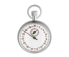 TFA Dostmann 38.1021 - Cronometro meccanico, metallo cromato