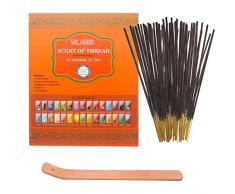 XXJXING incenso，Limone, Sandalo, Osmanto, Lavanda, Eucalipto, Patchouli, Sandalo Laoshan, Tuberosa, 160 bastoncini e bastoncini dincenso (30 combinazioni)