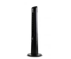 Ariete 805 Ventilatore a torre Freshair, 48w, Oscillazione 180°, Display, 3 velocità, 3 modalità ventilazione, Timer fino a 7,5 h, Nero