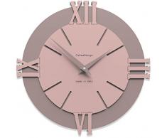 CalleaDesign 32 cm Orologio da Parete Luigi Rosa Antico