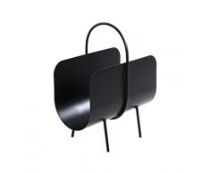 HAKU Möbel Portariviste, Metallo, Nero, P 22 x L 37 x a 47 cm, T B H