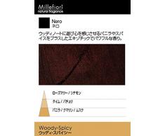 Millefiori Milano Natural Diffusore di Aromi per Ambiente, Fragranza, Nero, 250 ml