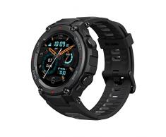 Amazfit T-Rex Pro Smartwatch Orologio Intelligente Fitness Tracker, Impermeabile 10 ATM, 100 Modalità Sportive, GPS, SpO2, Cardiofrequenzimetro, Monitor del Sonno, Contapassi, AMOLED 1,3, Uomo, Donna