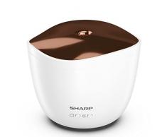 Sharp Diffusore di aromi a ultrasuoni DF-A1E-W, Illuminazione a LED, 200ml, Autospegnimento