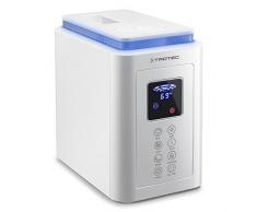 TROTEC Umidificatore a ultrasuoni B 5 E Umidificatore e depuratore dellaria 2 in 1 Spia LED del serbatoio dellacqua per Camera da letto, Spa, Ufficio, Soggiorno, Stanza per Bambini, ecc