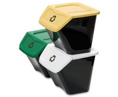 Dea Home Z436M040 Pattumiera Ecobin, 39x39x33