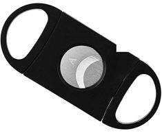 Tagliasigari con doppie lame in Acciaio Inox per Tagliare la Parte Finale del Sigaro ghigliottina cigars cutter