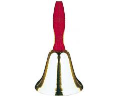 Campanella babbo natale in ottone campana