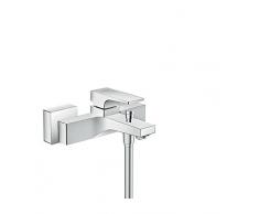 hansgrohe Metropol Miscelatore monocomando vasca esterno con maniglia a leva, cromo, 32540000