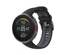 Polar Vantage V2, Orologio da Corsa GPS Unisex Adulto, Nero e Nero, M/L