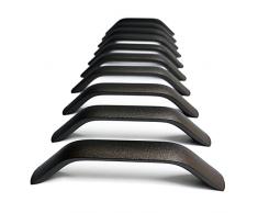 10x maniglie per cassetti e sportelli maniglie per mobili maniglie per ringhiere, maniglia del cassetto maniglie cabinet, maniglia cucina, Distanza del Foro 160 mm, Lunghezza totale: 175mm