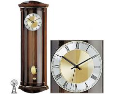 AMS f5080/1 – Orologio a Pendolo radiocontrollato, in Legno, Multicolore, 108 x 40 x 22 cm
