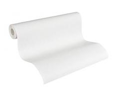 A.S. Création 241511 2415-11 - Carta da parati in tessuto non tessuto, 10,05 m x 0,53 m, colore: Bianco