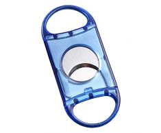 MINUSE Ghigliottina per sigari,Tagliasigari Portatili in Acciaio Inossidabile - Sigari con Taglio a V Lame dal Design preciso Taglio rapido e Stabile Scanalatura a Forma di V Taglio Circolare Presa