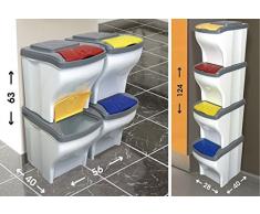 BAMA - Pattumiera POKER singolo elemento