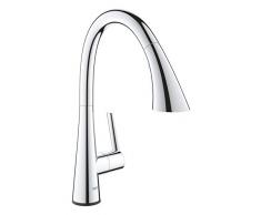GROHE Zedra Touch Miscelatore Elettronico Monocomando per Lavello, DN15, Cromo 30219002
