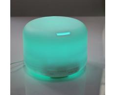 Umidificatore,diffusore aromaterapico Aromi essenziale,depuratore daria,luce notturna,lampada LED a 7 colori, vaporizzatore ad ultrasuoni per ufficio, camera da letto, salone di bellezza, bar