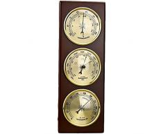 TODGAO Barometro da Parete Termometro igrometro, Stazione meteorologica Tradizionale, Stazione meteorologica da Appendere a casa, Ufficio, Interno, Esterno (StyleB)