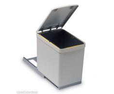 Pattumiera estraibile per cucina 1 secchio 16L raccolta differenziata - scorrevole - sotto lavello -280