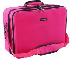 Leonardo LEO50820 Portatrucco Valigetta Porta Trucchi per il Trucco Professionale Borsa Portatrucco per Cosmetici da Viaggio per Make-up Artist grande senza specchio