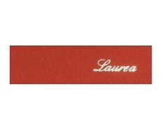 25 PEZZI Bigliettino Bomboniera LAUREA rosso