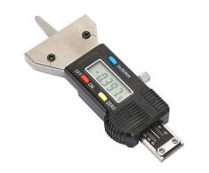 WNSC Profondimetro Digitale per Pneumatici, Misuratore Digitale della profondità per Pneumatici, Schermo LCD Accessori per Riparazione Pneumatici Strumenti per Riparazione Pneumatici per