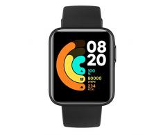Xiaomi Mi Watch LITE Orologio Smart, Display LCD TFT 1.4, Fino a 9 Giorni di Autonomia con una Ricarica, GPS integrato, Monitora 11 Tipologie di Sport, Nero, Versione Italiana