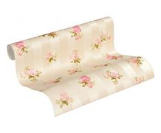 A.S. Creation 30447-4 Romantica 3 Carta da parati in tessuto non tessuto, collezione Multicolore