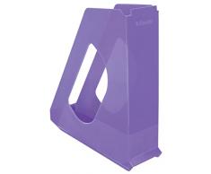 Esselte Cartella Portariviste per Documenti, Cataloghi e Brochure in Formato A4, Utilizzabile a Casa e in Ufficio, Gamma ColourBreeze, 72 mm x 256 mm x 260 mm - Lavanda