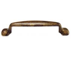 Maniglia Maniglietta per Mobili Ottone Antico 15341 Metal Style Handles 130x20mm