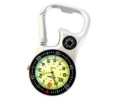 Klox Orologio Pendolo Con Fermaglio Da Divisa per Dottori infermiere Paramedici Cuochi