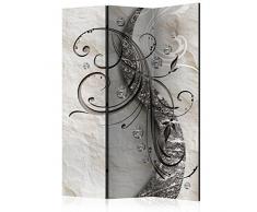 PARAWENTO B&D XXL murando Paravento Fiori Orchidea 135x172 cm Stampa unilaterale su Tela in TNT Parete Divisoria Interno Separatore Stanza Pieghevole Decorazioni a-A-0036-z-b