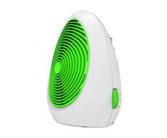 Ardes AR4F02G Muna Colorato Termoventilatore Elettrico, 2 Potenze con Termostato, 2000W, Verde