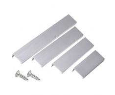 Invisibile Maniglia Del Cassetto Maniglie Per Mobili in Quelli nascosti Maniglia per mobile, Per Cucina, Cassetti, Porte, Armadi, A Casa e in Ufficio, Oggetto di Arredamento