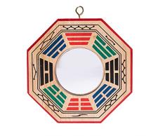 lachineuse Bagua Tradizionale â Feng Shui di Protezione â Specchio Convesso â 10,5 cm di Diametro