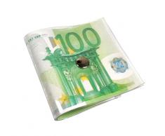 Cuneo Fermaporta Ferma Porta Finestra di Sicurezza Antivento Protezione Dita Fermafinestra, Antiscivolo – Casa, Ufficio, Cameretta dei Bambini – Banconota Euro (100 EURO)