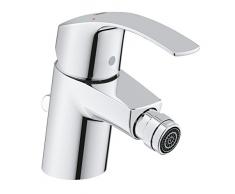 Grohe 32929002 Eurosmart New Miscelatore Monocomando per Bidet, Tecnologia EcoJoy, Cromo