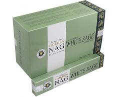 Visayshree Incenso Golden NAG White Sage 15 g