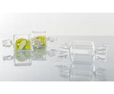 Subito disponibile 50 Pezzi Caramella plexiglass portaconfetti bomboniera