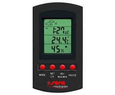 Sera (32032 Reptil Termometro igrometro per terrari, Dispositivo Combinato per misurazione Continua della Temperatura e dellumidità dellAria nel terrario