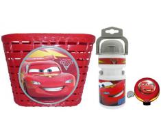 Stamp K892508 - Accessori per Bicicletta Cars, Cestino + Borraccia + Campanello