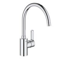 Grohe 33975004 Miscelatore Monocomando per Lavello, Grigio (Cromo)