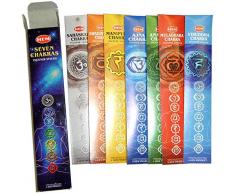 Hem Incenso sette chakra