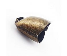 Unbekannt Campanaccio in rame per mucca, cavallo, pecora, cane, animali da allevamento e da fattoria, campana in ottone super rumorosa