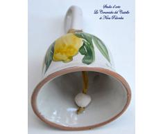 Campanella in Ceramica - Linea Limoni - Handmade - Le Ceramiche del Castello - 100% Made in Italy