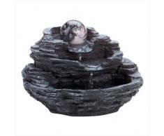 Fontana da tavolo da tavolino da tavolo per interni di design di roccia