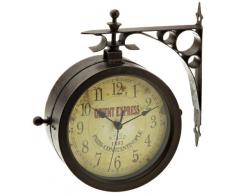 TFA 60.3011 Nostalgie Orologio da parete con termometro [Importato da Germania]